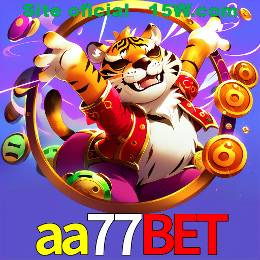 Imagem promocional da aa77bet mostrando a plataforma e suas vantagens